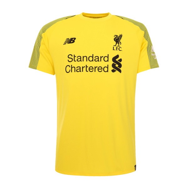Tailandia Camiseta Liverpool 1ª Portero 2018-2019 Amarillo